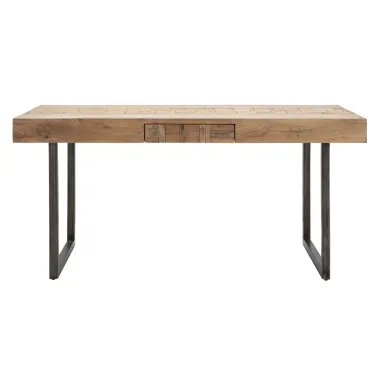 Stół jadalny MUMBAI ALL. 160x90x77 cm - Długość całkowita 240 (Akacja nilotica)